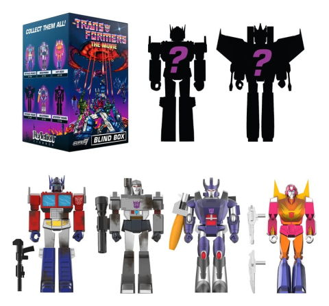 Transformers ReAction Action Figures Wave 05 The Movie Blind Box 10 cm Display (12) [2]