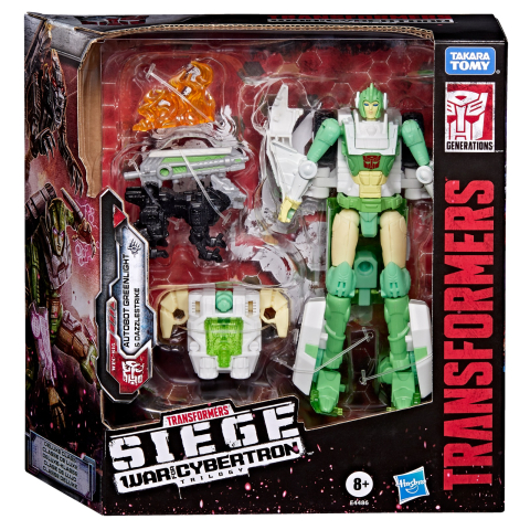 Noutati - Transformers Siege Autobot Greenlight cu Dazzlestrike Hasbro WFC-S15