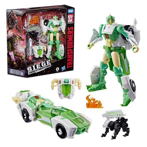 Transformers Siege Autobot Greenlight cu Dazzlestrike Hasbro WFC-S15 [2]