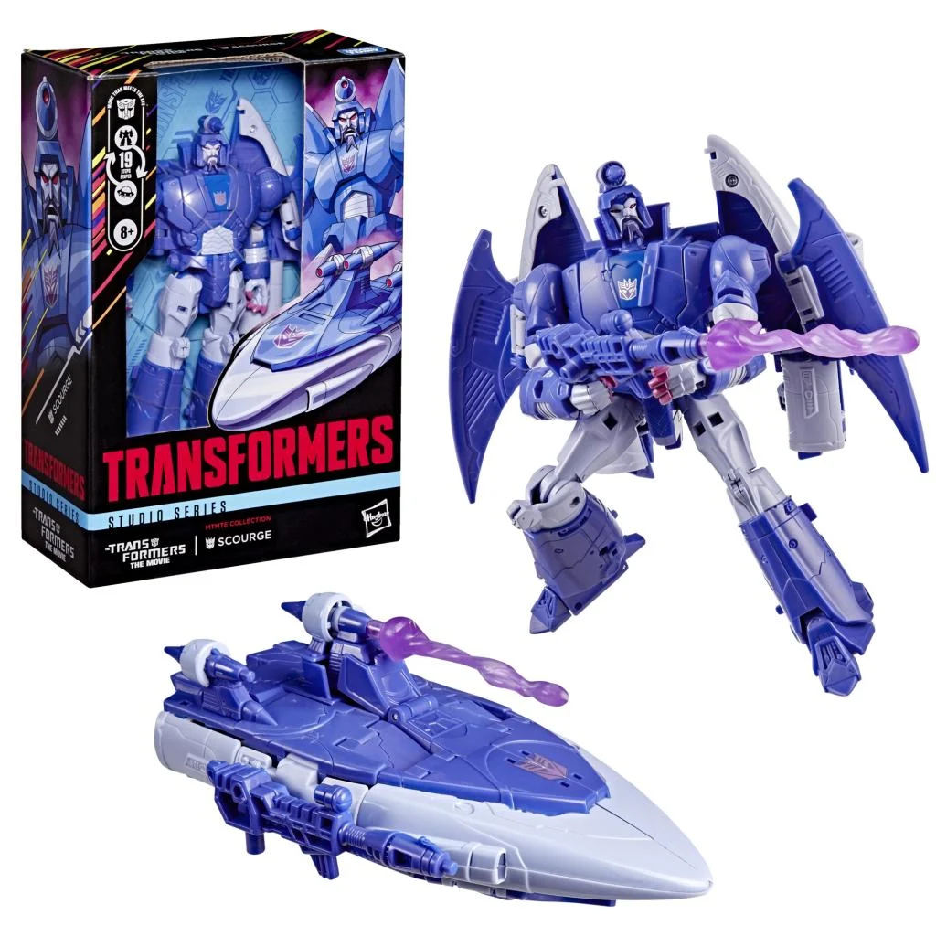 Figurine - Transformers Studio Series MTMTE - Scourge Voyager Action Figure 16.5 cm