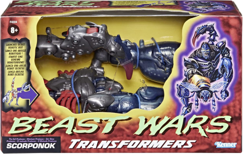 Transformers Vintage Beast Wars Predacon Scorponok – Figurina Retro Convertibila [2]