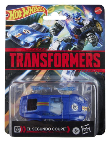 Transformers x Hot Wheels Collaborative Deluxe Class Action Figure El Segundo Coupe 13 cm [4]