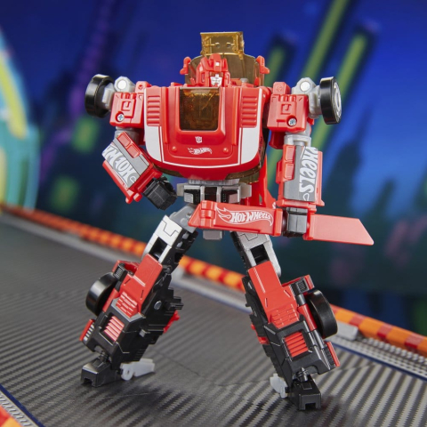 Transformers x Hot Wheels Collaborative Deluxe Class Action Figure GT-Scorcher 13 cm [5]