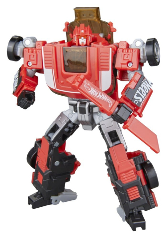 Transformers x Hot Wheels Collaborative Deluxe Class Action Figure GT-Scorcher 13 cm [8]