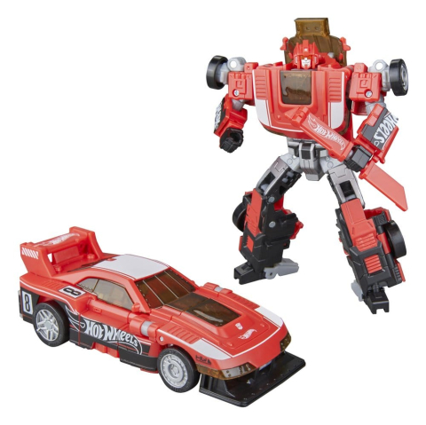 Transformers x Hot Wheels Collaborative Deluxe Class Action Figure GT-Scorcher 13 cm [3]