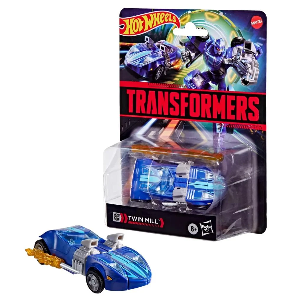 Figurine - Transformers x Hot Wheels Twin Mill Action Figure Transformabila 13 cm Hasbro