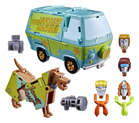 Transformers x Scooby-Doo Action Figure 2-Pack Mysterious Prime & Automutt 15 cm [2]