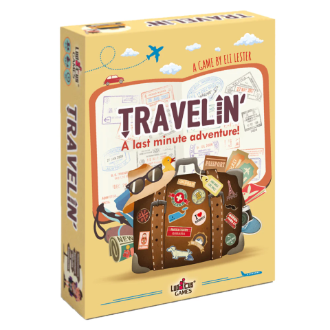 Board Games - Travelin Joc de Carti cu Tematica de Calatorie (limba engleza)