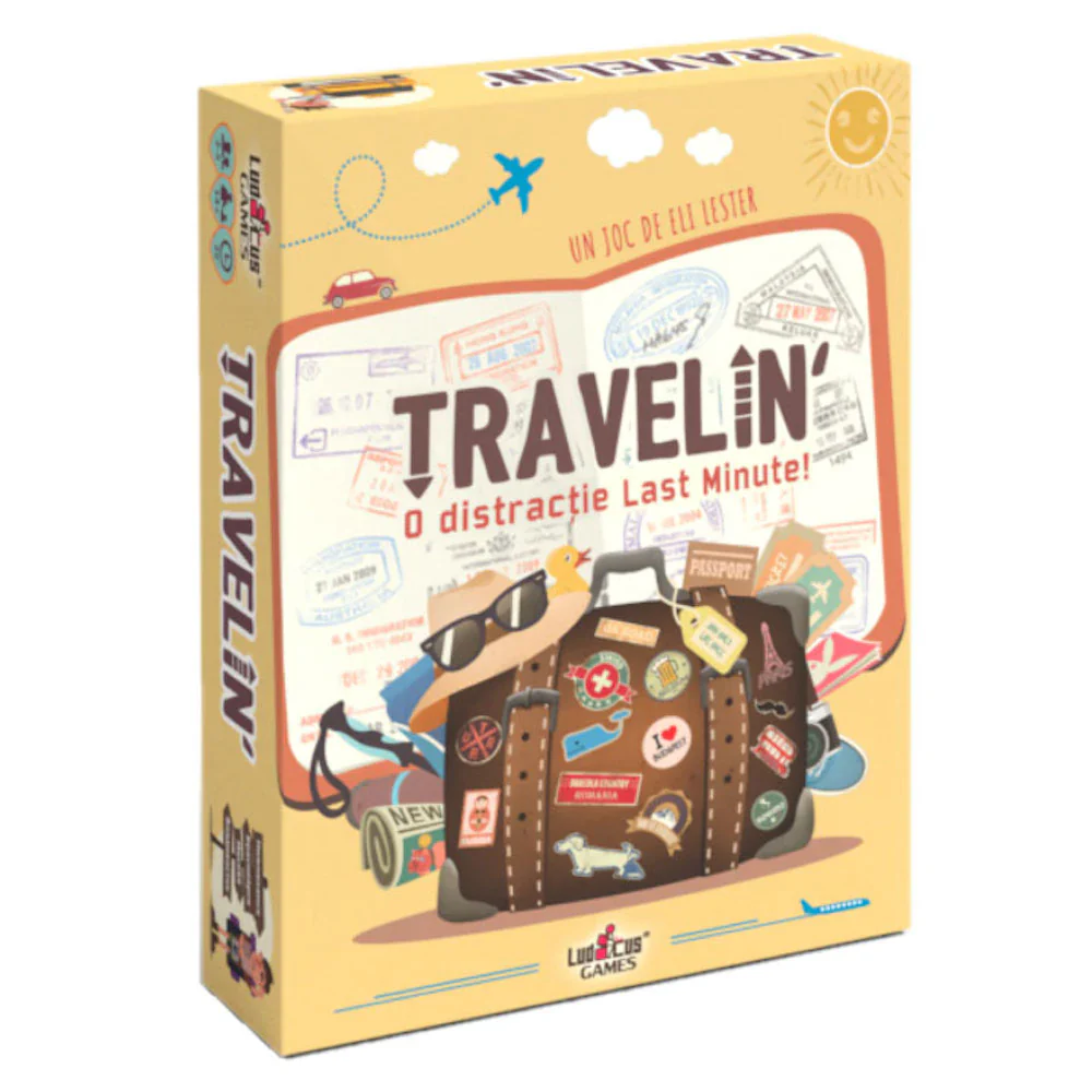 Board Games - Travelin – Joc de societate despre calatorii (Limba Romana)