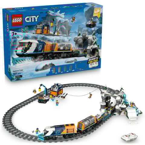 LEGO - Trenul expres al exploratorilor spre Polul Arctic
