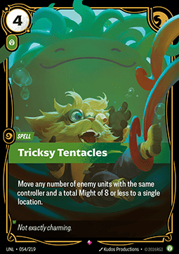 Singles Trading Card Games - Tricksy Tentacles Unleashed - Singles 054
