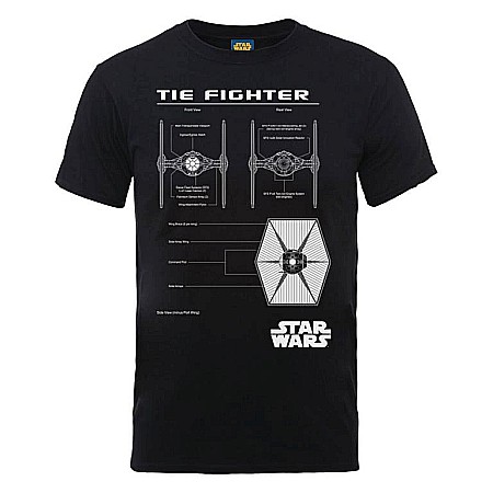Tricouri - Tricou - Star Wars - TIE Fighter