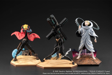 Trigun Stargaze ARTFXJ Statue 1/8 Millions Knives Trigun Stampede Ver. 24 cm [18]