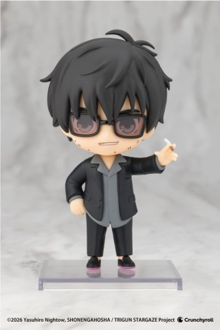 PRECOMENZI - Trigun Stargaze Oshi Works Mini Mini Figure Nicholas D. Wolfwood 10 cm