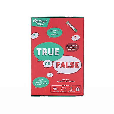True or False [1]