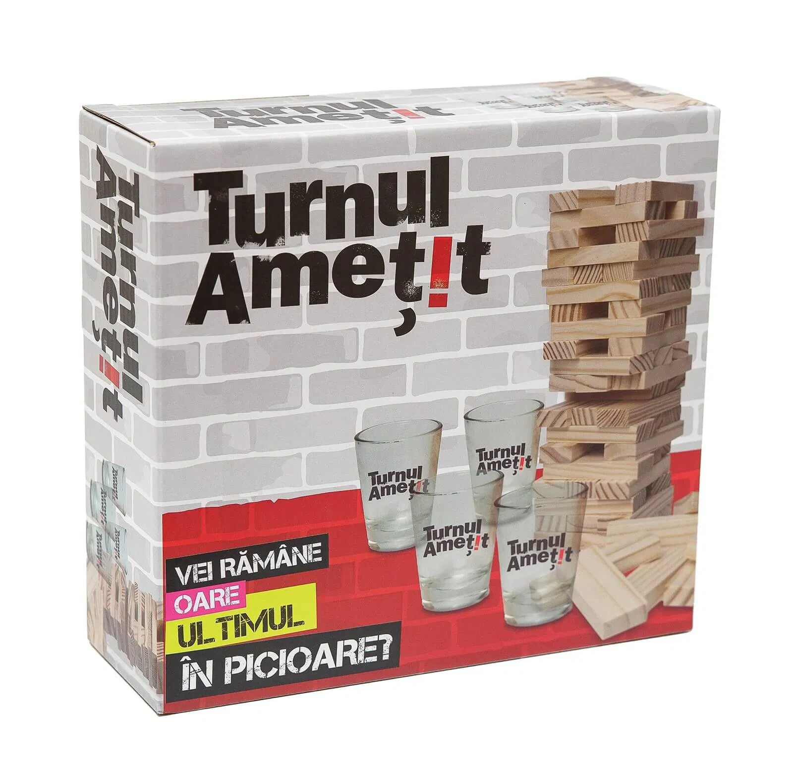 Board Games - Turnul Ametit (RO) – Joc de indemanare si shoturi pentru adulti