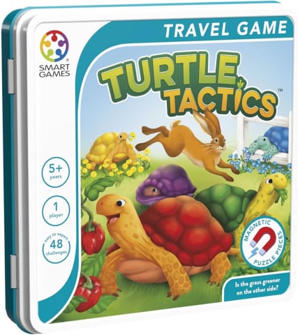 Turtle Tactics – Joc de logica magnetic cu 48 de provocari Smart Games - Turtle Tactics – Joc de logica magnetic cu 48 de provocari