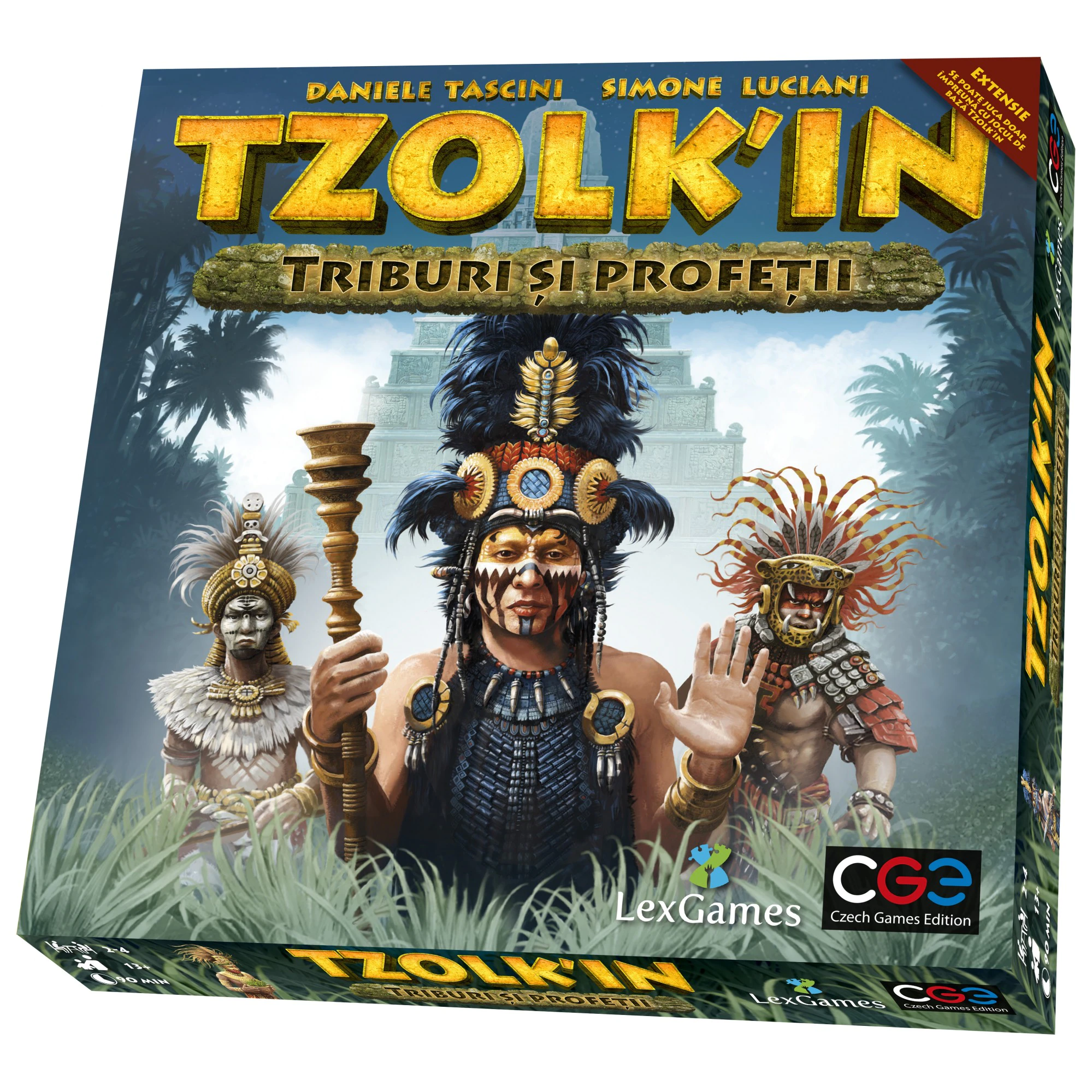 Extensii boardgames - Tzolk'in: Triburi si Profetii