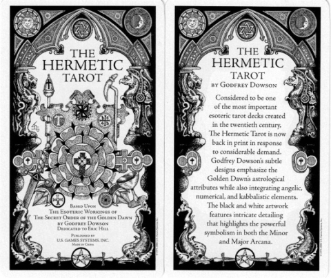 U.S. Game Systems - Hermetic Tarot Cards cu Ghid [3]