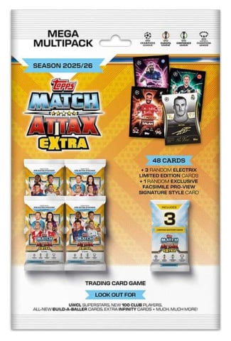 Noutati - UEFA Champions League Match Attax Extra 2025/26 Mega Multipack