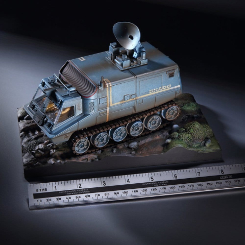 PRECOMENZI - UFO Die-cast Model S.H.A.D.O. Mobile (with Radar) 17 cm