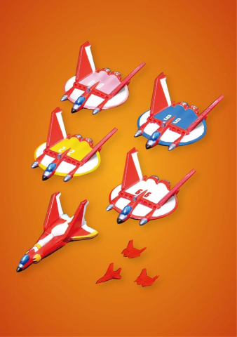 UFO Warrior Daiapolon Neo Dynamite Action Action Figure Daiapolon Anime Color Ver. 20 cm [6]