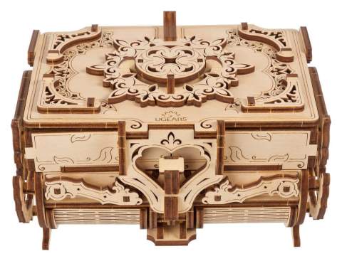 Ugears 3D Wooden Puzzle Antique Box [3]