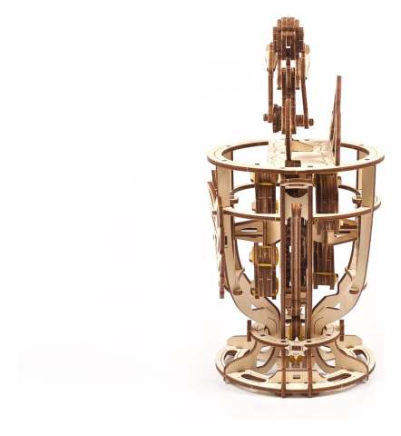 Ugears 3D Wooden Puzzle Automaton Cyclist [1]