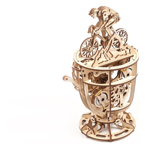 Ugears 3D Wooden Puzzle Automaton Cyclist [13]