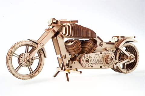 Ugears 3D Wooden Puzzle Bike VM-02 [19]