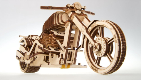 Ugears 3D Wooden Puzzle Bike VM-02 [18]