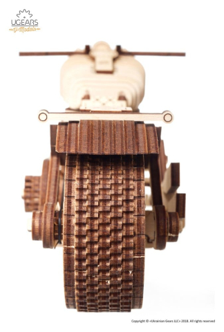 Ugears 3D Wooden Puzzle Bike VM-02 [9]