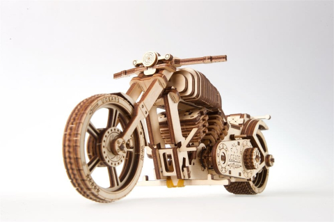 Ugears 3D Wooden Puzzle Bike VM-02 [13]