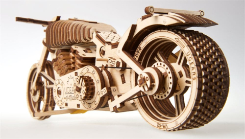 Ugears 3D Wooden Puzzle Bike VM-02 [21]