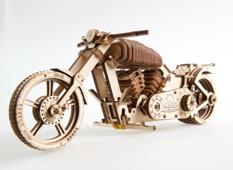 Ugears 3D Wooden Puzzle Bike VM-02 [20]