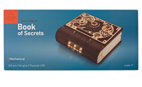 Ugears 3D Wooden Puzzle Book of Secrets [22]