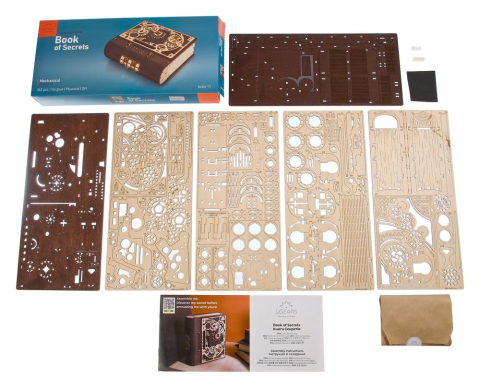 Ugears 3D Wooden Puzzle Book of Secrets [24]