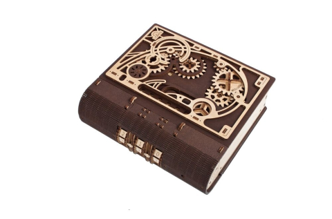 Ugears 3D Wooden Puzzle Book of Secrets [2]