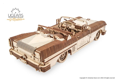 Ugears 3D Wooden Puzzle Dream Cabriolet VM-05 [25]