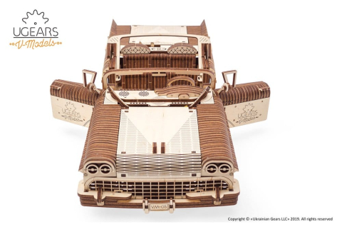 Ugears 3D Wooden Puzzle Dream Cabriolet VM-05 [10]