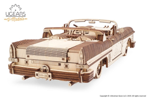Ugears 3D Wooden Puzzle Dream Cabriolet VM-05 [17]