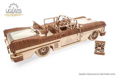 Ugears 3D Wooden Puzzle Dream Cabriolet VM-05 [7]