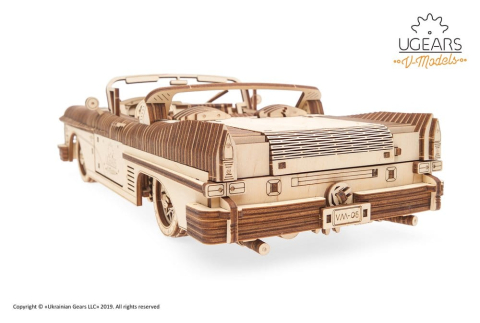 Ugears 3D Wooden Puzzle Dream Cabriolet VM-05 [19]