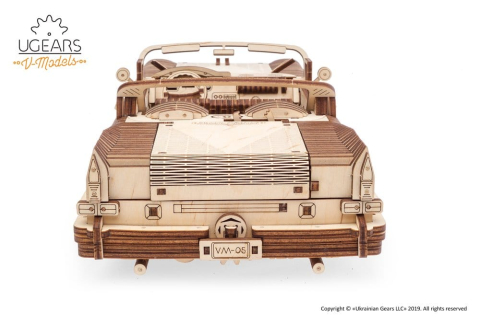 Ugears 3D Wooden Puzzle Dream Cabriolet VM-05 [18]
