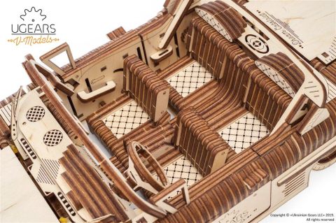 Ugears 3D Wooden Puzzle Dream Cabriolet VM-05 [14]