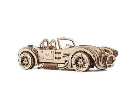 Ugears 3D Wooden Puzzle Drift Cobra Racing Car [4]