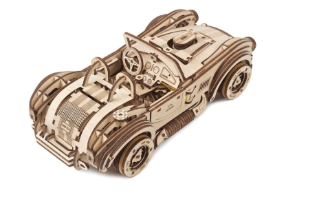 Ugears 3D Wooden Puzzle Drift Cobra Racing Car [5]