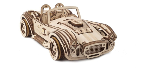 Ugears 3D Wooden Puzzle Drift Cobra Racing Car [2]