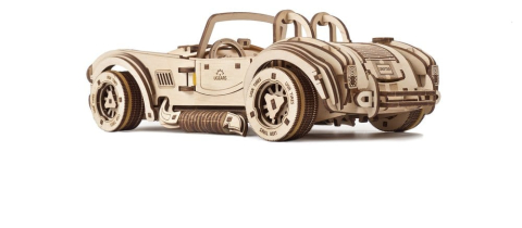 Ugears 3D Wooden Puzzle Drift Cobra Racing Car [8]
