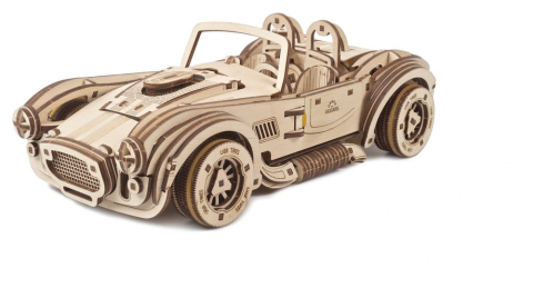 Ugears 3D Wooden Puzzle Drift Cobra Racing Car [25]